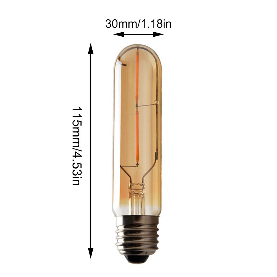 Bóng Đèn Led T10 2w Phong Cách Cổ Điển Dùng Để Trang Trí Nhà