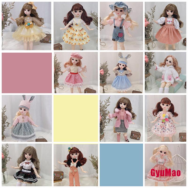 Đầm Công Chúa Đồ Chơi Búp Bê BJD 30cm 1/6
