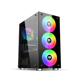 Vỏ CASE 2 MẶT KÍNH M-ATX ( NO FAN )