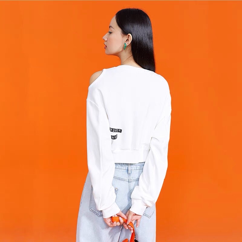 Áo nỉ hoạ tiết Peacebird