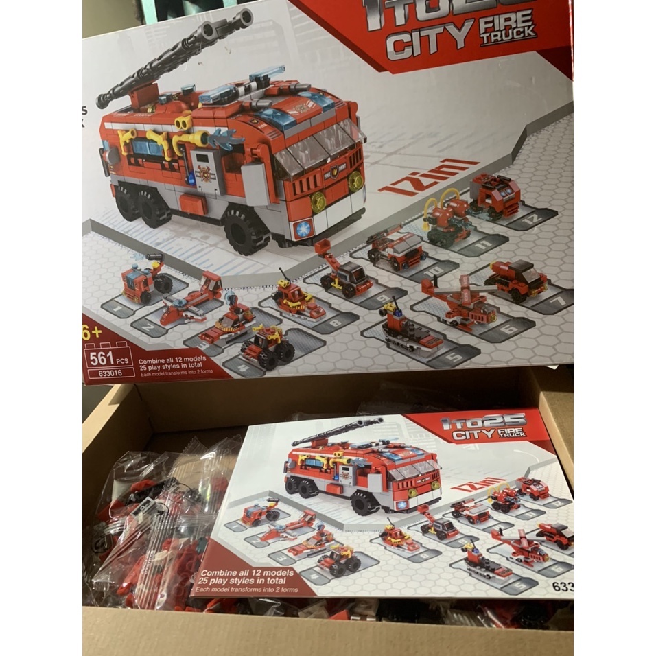 Đồ chơi lego xe cứu hoả