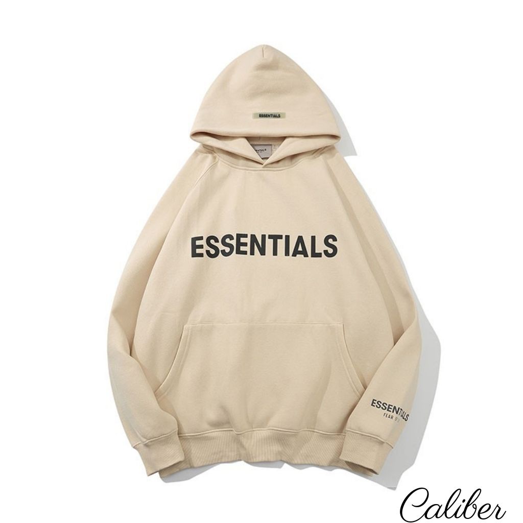 Áo hoodie - áo hoodie nữ in chữ ESSENTIALS có mũ Unisex- hoodie nam,áo hoodie trơn nhiều màu