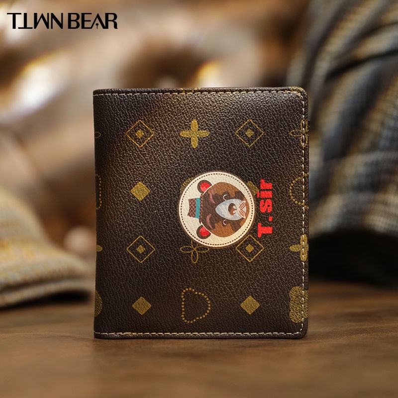 Ví Đựng Thẻ Họa Tiết Gấu Pooh Đáng Yêu