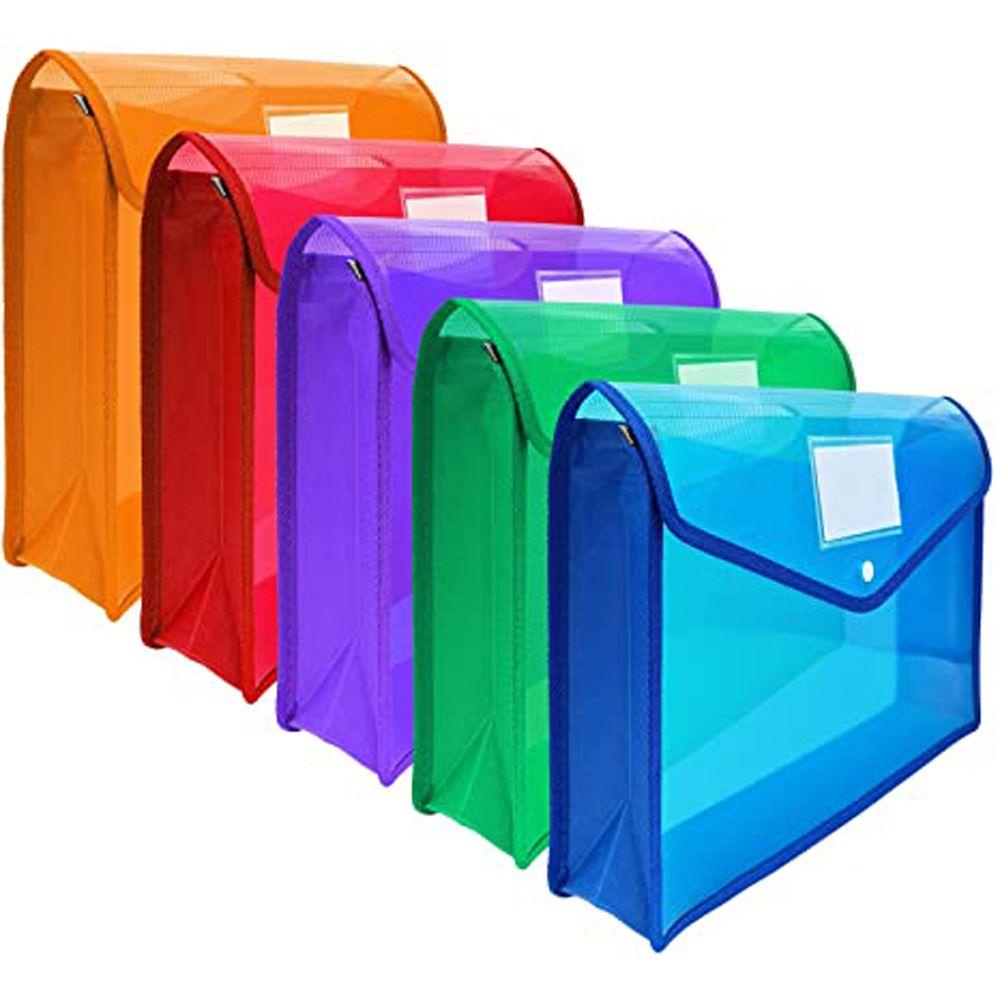 Augustine Túi Đựng Tài Liệu Chống Thấm Nước Sắp Xếp Gọn Gàng Kích Thước Chữ Cái Với Nút