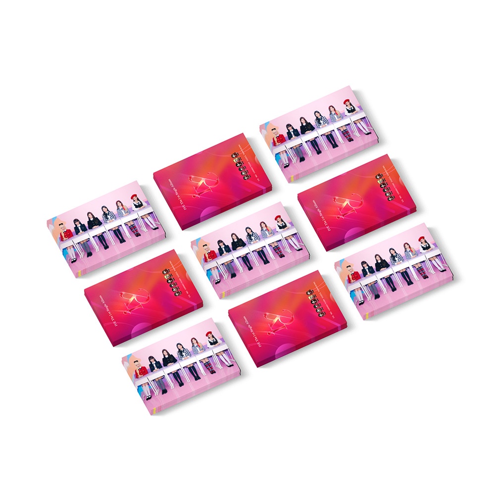 Set 54 Tấm Ảnh Lomo In Hình Nhóm Nhạc Hàn Quốc Ive Eleven