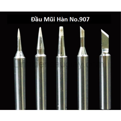 Bộ Đầu Mũi Hàn Cho Máy Hàn 907 Các Loại