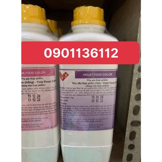 Màu tím thực phẩm dạng lỏng Violet Food Color - màu tím thực phẩm