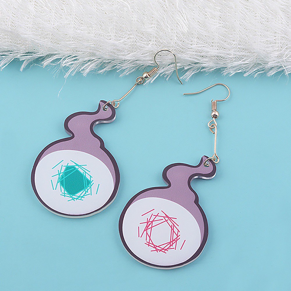 2 Bông Tai Acrylic Hình Hanako-Kun Thời Trang Cho Nữ