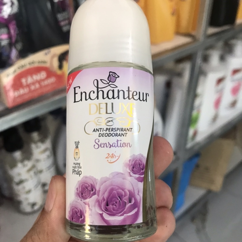 Lăn khử mùi hương nước hoa Enchanteur Deluxe Sensation 50ml