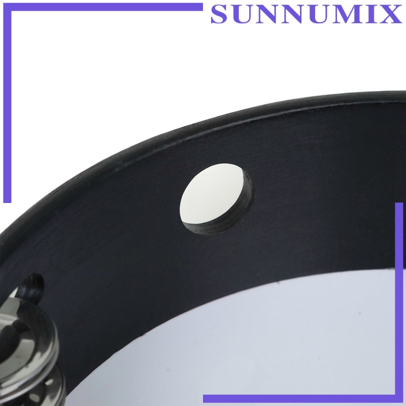 Trống Lục Lạc Tambourine Hai Hàng 8Inch Tiện Dụng