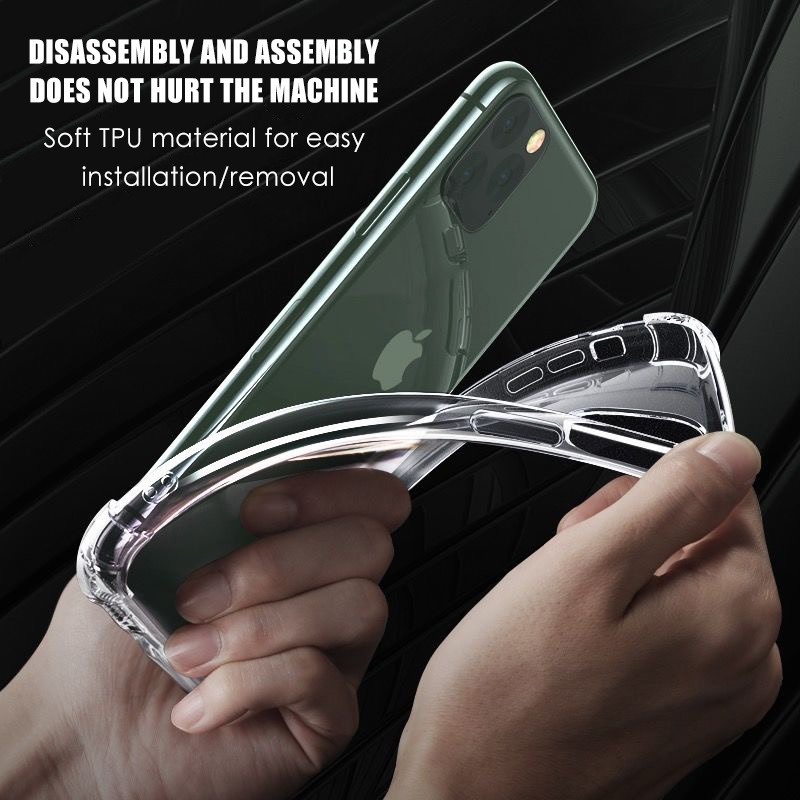 Ốp Điện Thoại Cho Vivo Y21T Y15S Y21 V23e V23 V21 Y76 5G V20 Pro Silicone Trong Suốt Chống Sốc