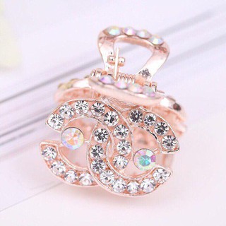KẸP TÓC càng cua đính hạt chnel_STMINHTHƯƠNG