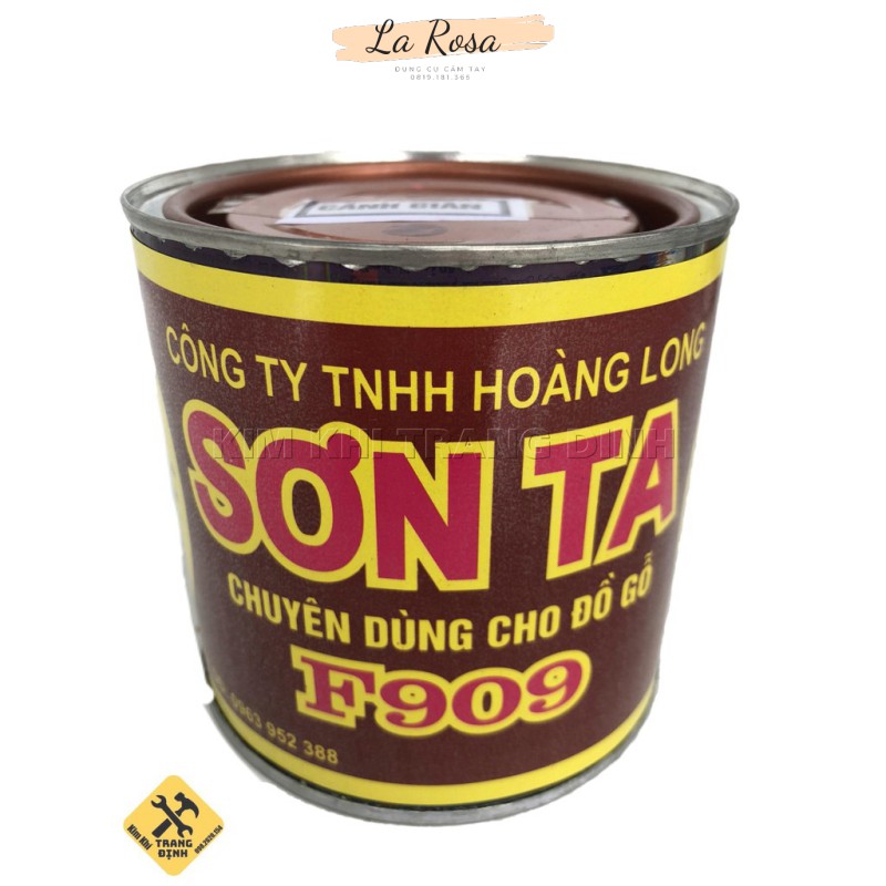 Sơn cho gỗ màu cánh gián