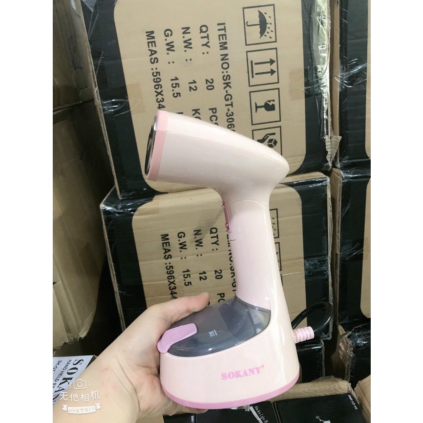 BÀN LÀ HƠI NƯỚC CẦM TAY SOKANY 3065 CÔNG SUẤT 1300W HÀNG CÓ SẴN