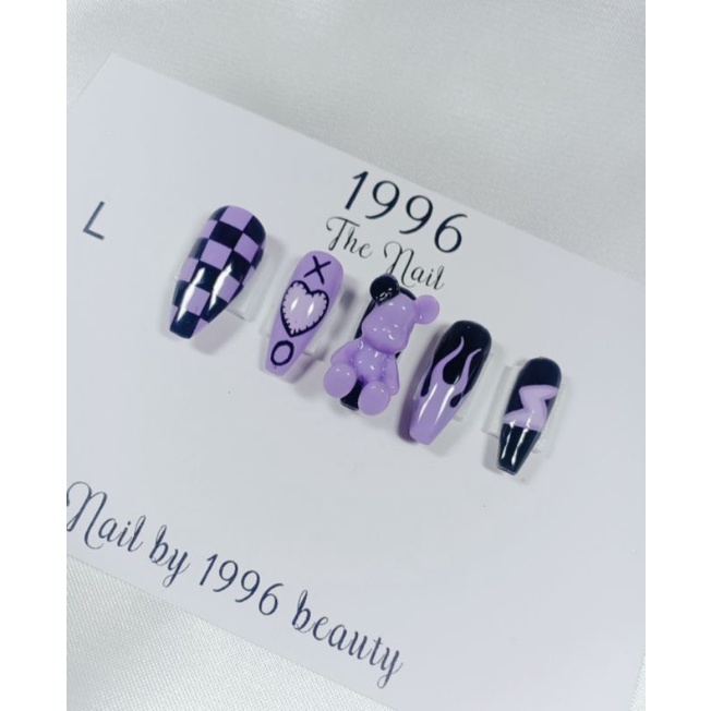 Nail box gấu brick tím_ The nails.1996