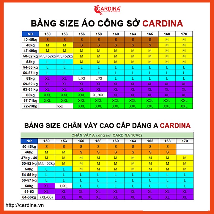 Đồ công cở nữ CARDINA áo lụa tay hến cổ thuyền chân váy xòe cao cấp nhẹ nhàng nữ tính. (Bán rời) 1AF8-1CV02