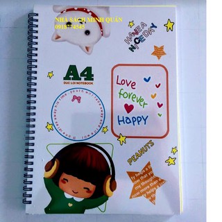 SỔ LÒ XO A4 200 TRANG - DUC LOI NOTEBOOK