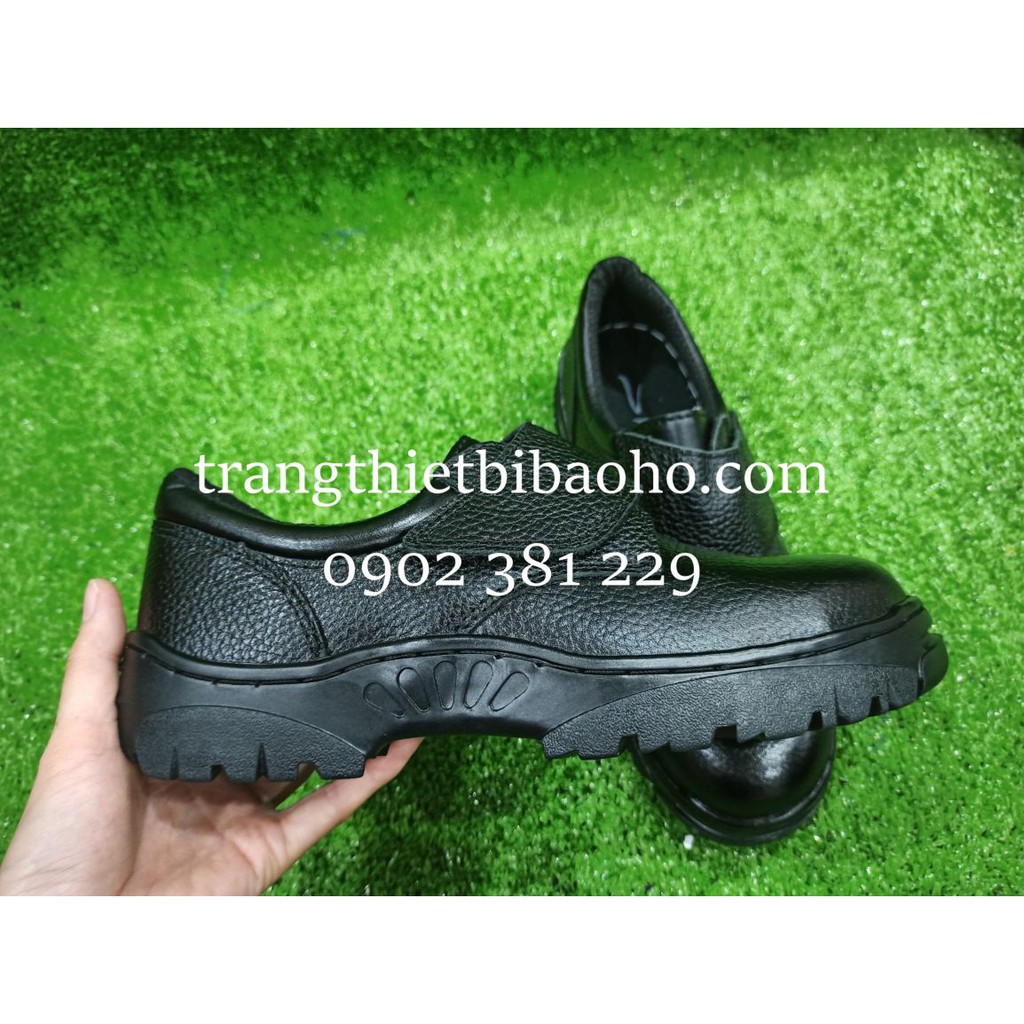 Giày Bảo Hộ Lao Động Kcep KD-015 (dán xé) màu đen - đủ size