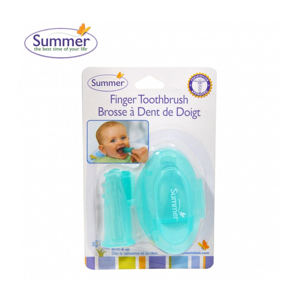 Bàn Chải Ngón, Rơ Lưỡi Summer Infant - Ảnh Chụp Thật