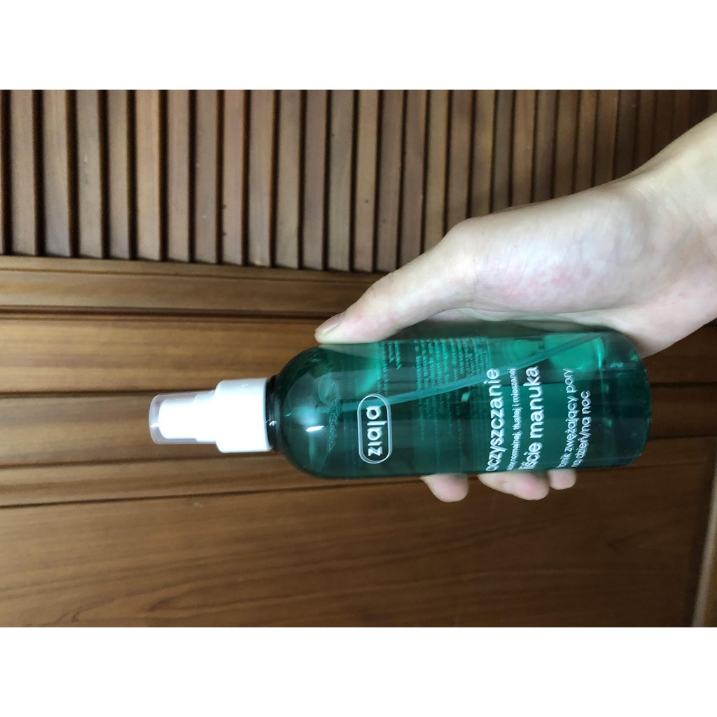 Nước Hoa Hồng Toner Ziaja Manuka Sáng Da ,Giúp Dưỡng Da Hiệu Quả - 200ml