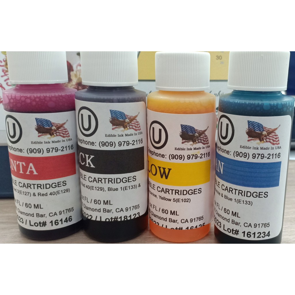 Mực Thực Phẩm In Ảnh Bánh Kem - Mực đen bán lẻ | BigBuy360 - bigbuy360.vn