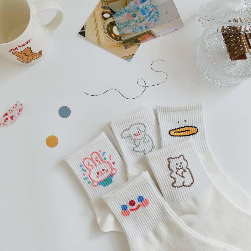 Tất gấu thỏ cổ cao