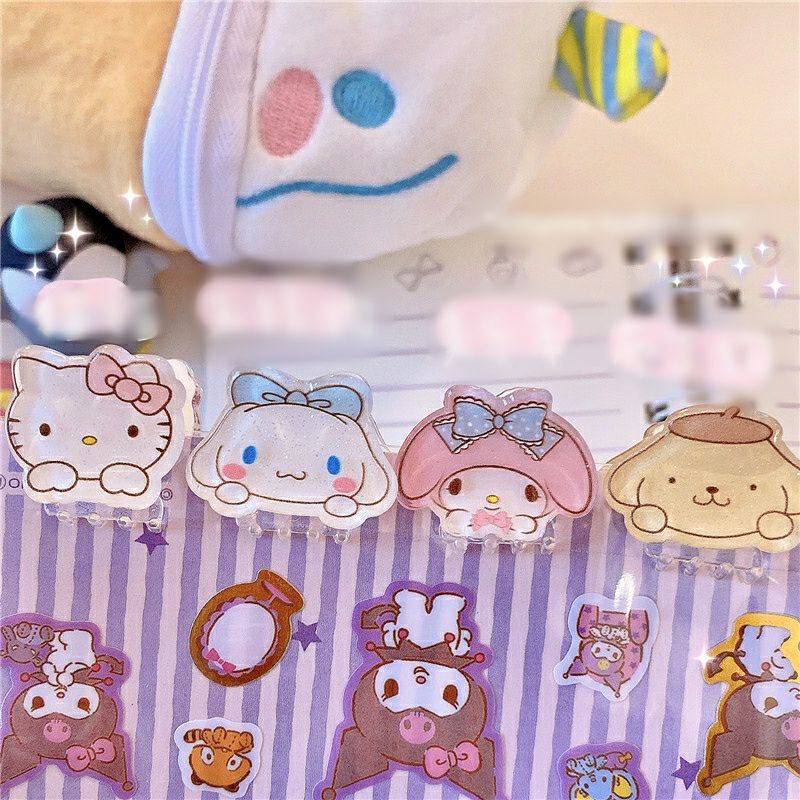 Kẹp Tóc Mái Mini Sanrio Kim Tuyến Lấp Lánh