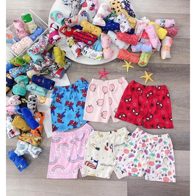 Quần chục cotton bozip cho bé trai bé gái ( 6-16kg)