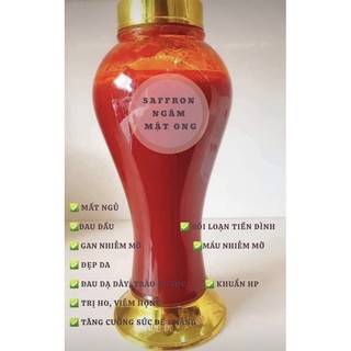 Saffron mật ong 500ml ngâm 5g-10g