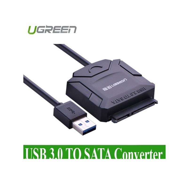 Cáp USB 3.0 to SATA cho HDD2.5'' / HDD3.5'' chính hãng Ugreen 20231