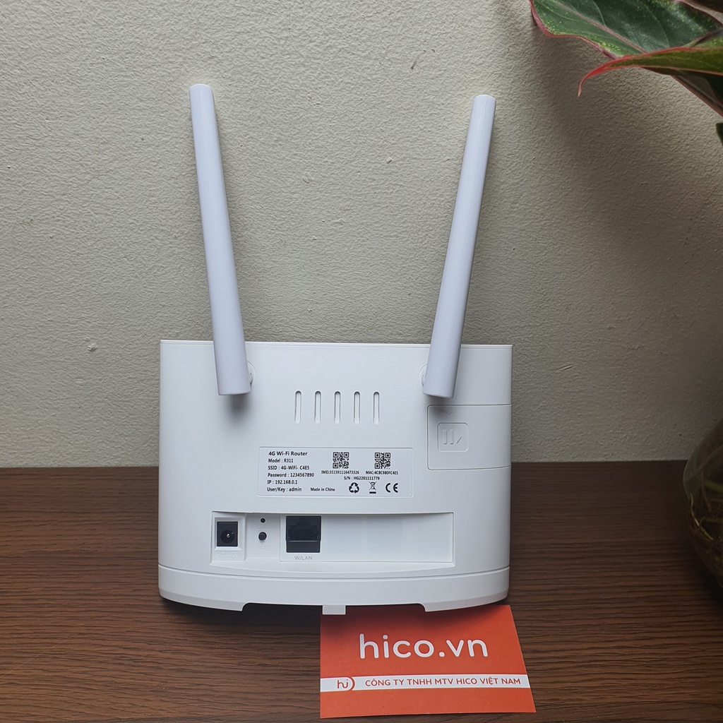 Bộ Phát Wifi 3G 4G CPE R311 Tốc Độ Truyền Tải 300Mb 1 Cổng LAN, Hỗ Trợ 16 Thiết Bị Chuyên Lắp Xe Khách, Văn Phòng