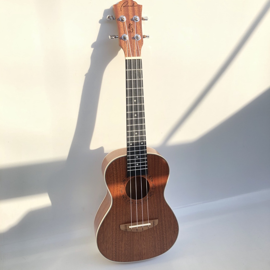 UKULELE TENOR SIZE 26 CAO CẤP - MẪU BADSON VIỀN TRÒN NGOÀI MÀU SÁNG - HÀNG CÓ SẴN