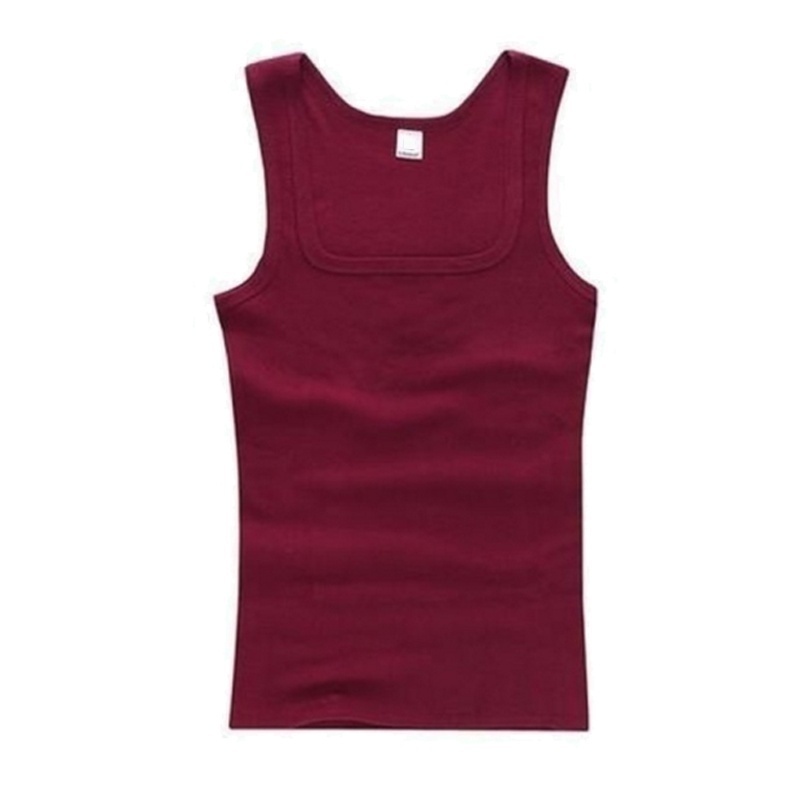 Áo sát nách cổ vuông thời trang đơn giản dành cho nam