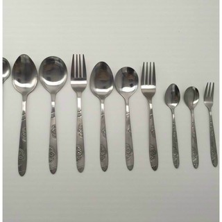 Thìa inox dầy đẹp thìa sup, thìa cháo, rĩa ăn