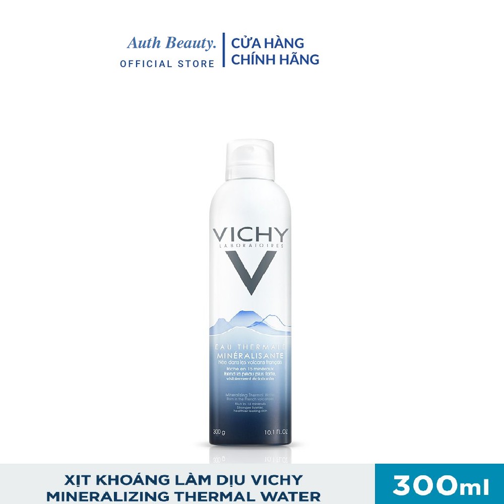 [CHÍNH HÃNG] Xịt khoáng dưỡng da Vichy Mineralizing Thermal Water 300ml