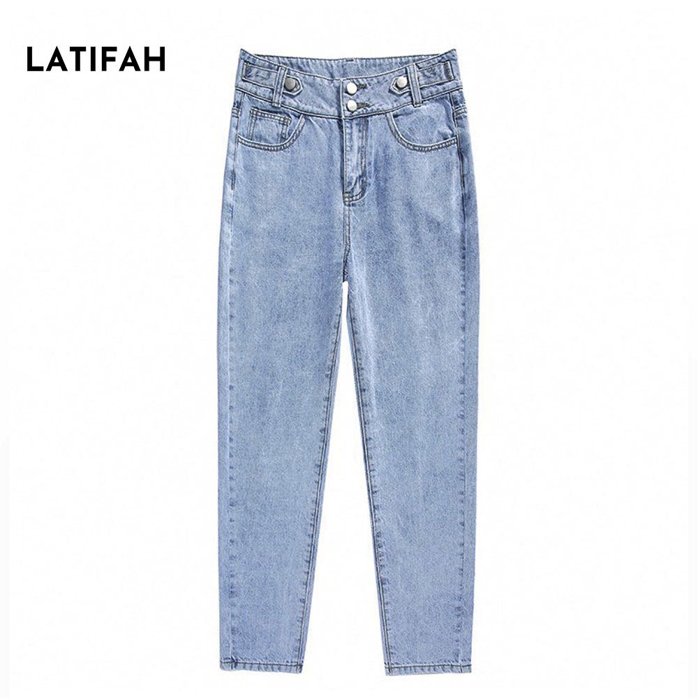 Quần baggy jeans nữ LATIFAH form rộng 2 bách nhọn QD015 ulzzang phong cách hàn quốc