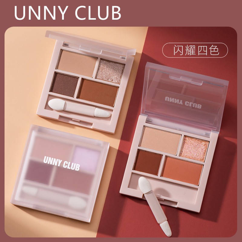[Màu mới ] Bảng Phấn Mắt Unny Club 4 Màu Tuỳ Chọn Năm 2021 | BigBuy360 - bigbuy360.vn