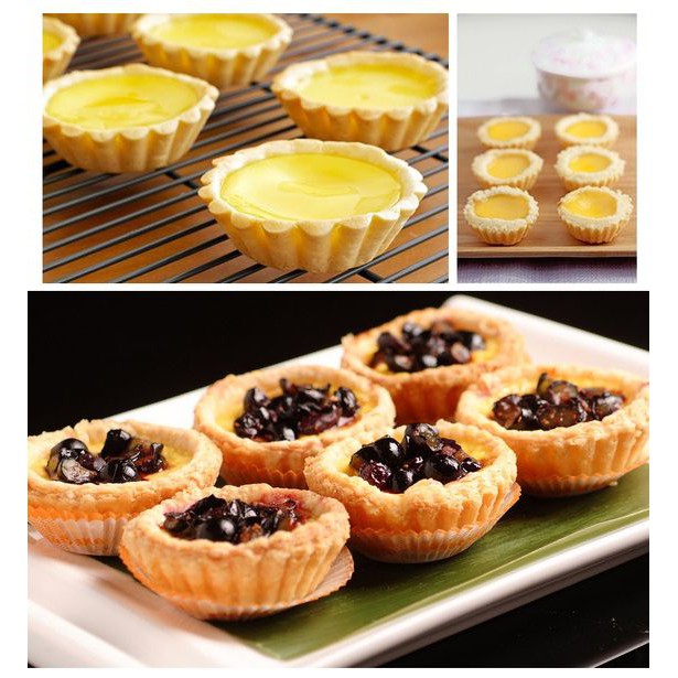 SET 10 CHÉN NHÔM BÁNH PIE/TART 5CM