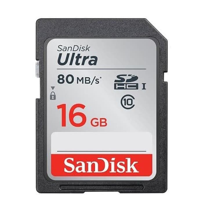 Thẻ Nhớ Sandisk Ultra Sdhc Uhs-i 16gb 80mb (sdsdunc-016g-gn6in) | BigBuy360 - bigbuy360.vn