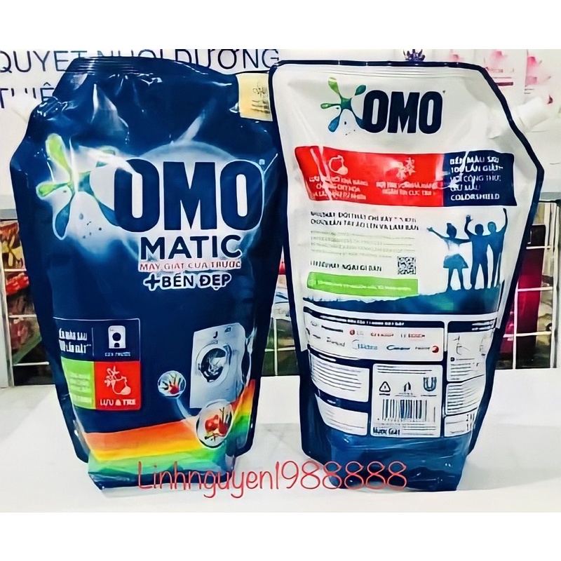 Túi Nước Giặt OMO Matic 1.9kg