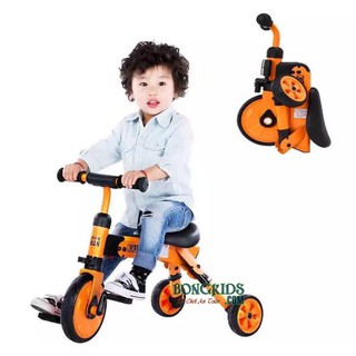 Xe đạp 3 bánh, chòi chân trẻ em 003 (Hàng cao cấp, có thể gập gọn)