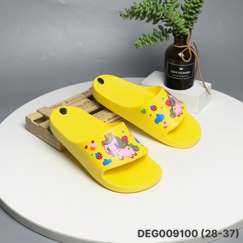 Dép lê bé gái BlTIS 28-37 ❤️FREESHIP❤️ Dép lê trẻ em ngựa Pony đế đúc siêu nhẹ siêu bền DEG009100