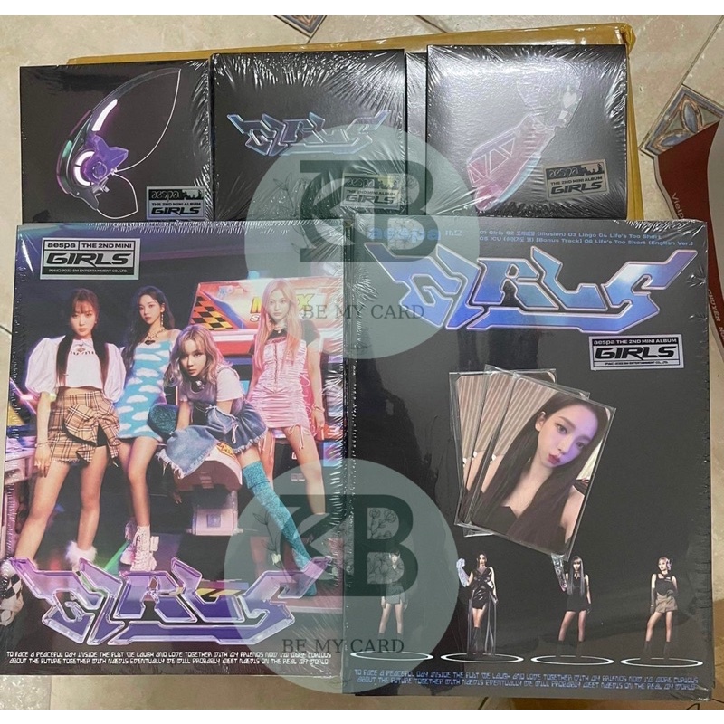 Bộ tranh ảnh album GIRLS AESPA