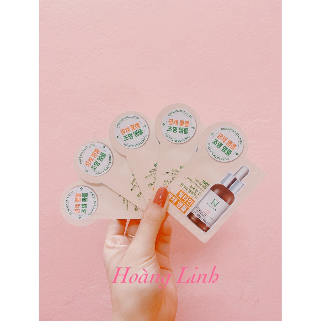 [SAMPLE] Gói Tinh Chất Dưỡng Trắng Da AMPLE:N VC-Shot Ampoule 1.5ml