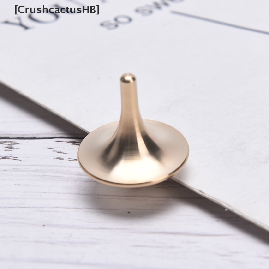 [CrushcactusHB] Brass Spinning Top Toys Decompression Finger Gyroscope Children Adult Toy Hot Sell