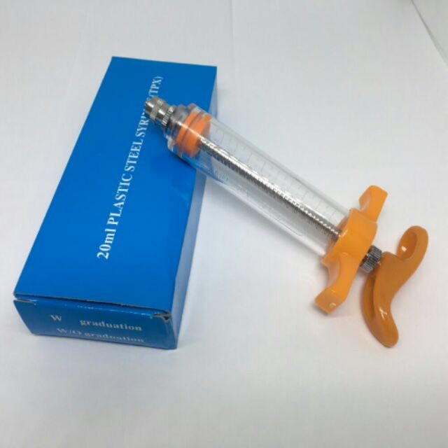 Xilanh Tiêm Vật Nuôi MEKA PLASTIC 20ml - XiLanh Dùng Trong Thú Y