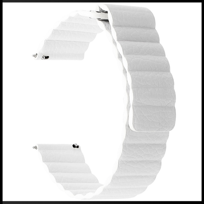 Dây Đeo Bằng Da Thật 22mm Tháo Gỡ Nhanh Cho Ticwatch / Moto / Huawei / Samsung Galaxy Gear S3