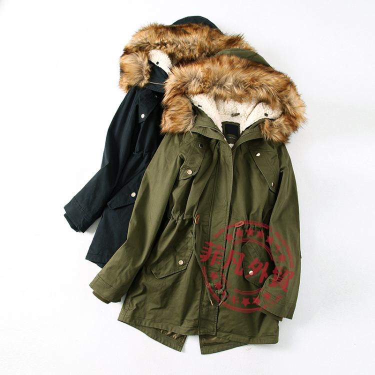 Áo khoác mùa đông - áo khoác parka lót lông - phong cách hàn Quốc Loại 1