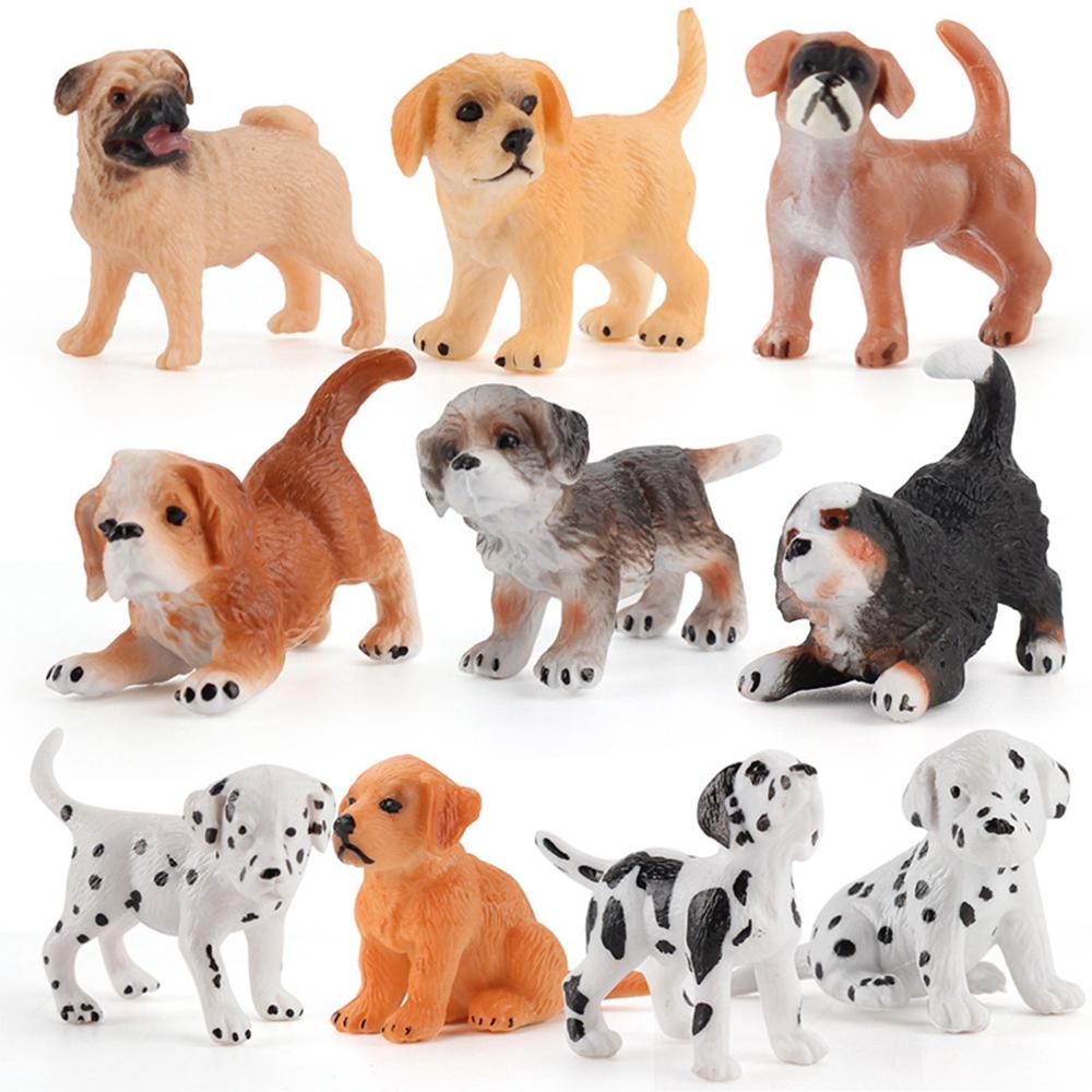Mô Hình Chú Chó Pug Dễ Thương 10 Kiểu Dùng Trang Trí Vườn