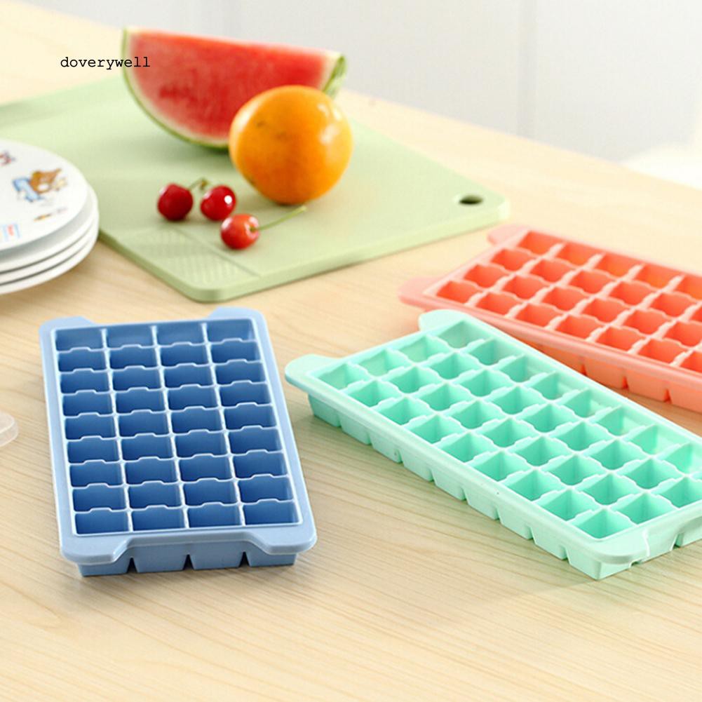 Khay làm đá bằng silicone 24 ngăn có nắp